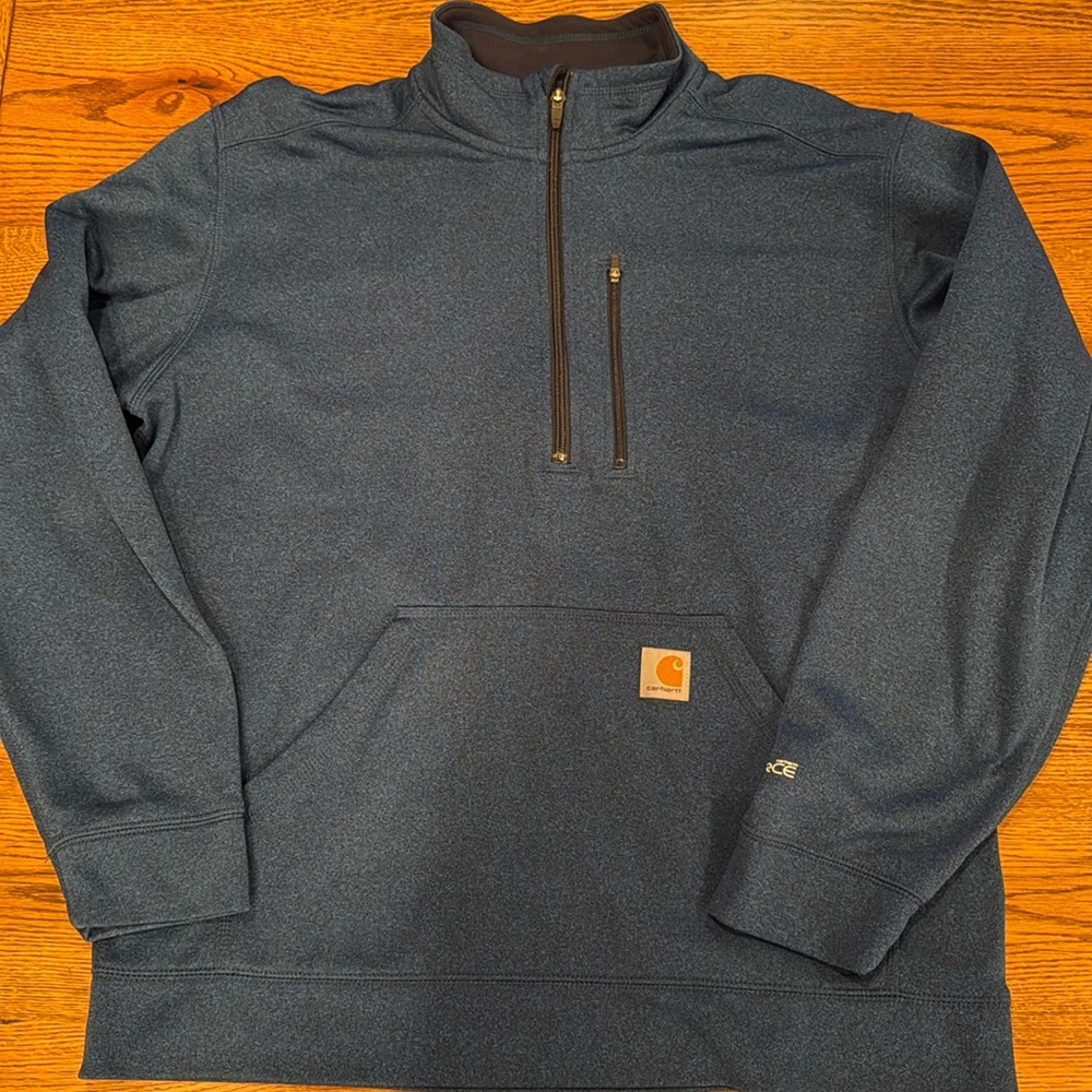 Carhartt Force men’s 3/4 zip large relaxed fit